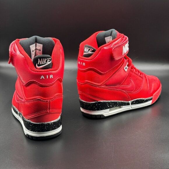 Wmns Air Revolution Sky Hi Wedge 'Action Red' - Picture 12 of 12